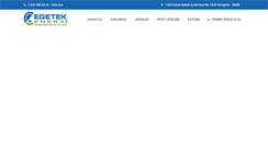 Desktop Screenshot of egetekenerji.com